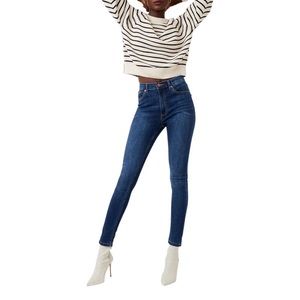 French Connection Reset Skinny Jeans, Vintage Blue